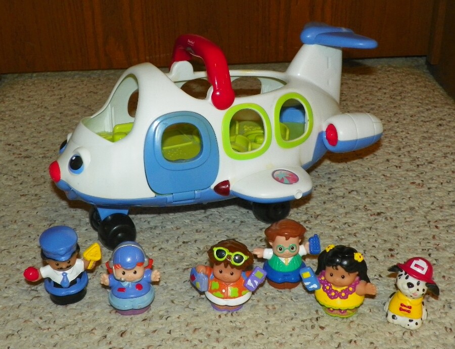 Fisher-Price Little People - Lil' Movers Airplane - Play Set | eBay
