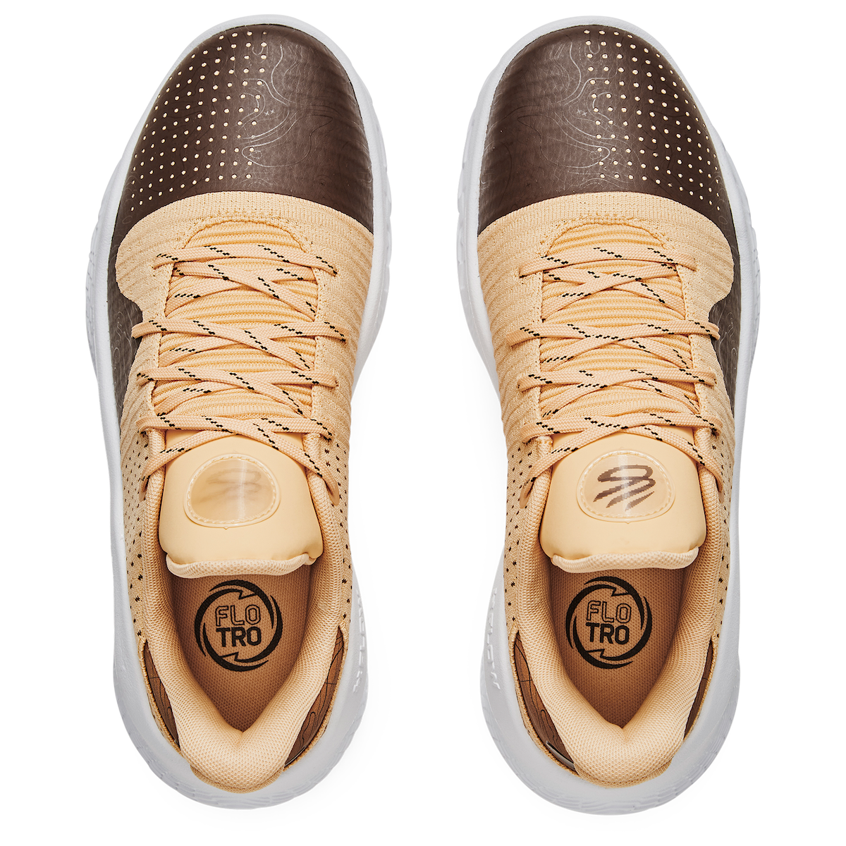 NEW Under Armour Curry 4 Low FloTro Curry Camps Brown 3026621-700