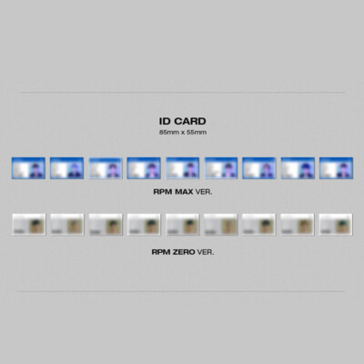 SF9 - 7TH MINI ALBUM RPM ID CARD TAEYANG DAWON HWIYOUNG INSEONG