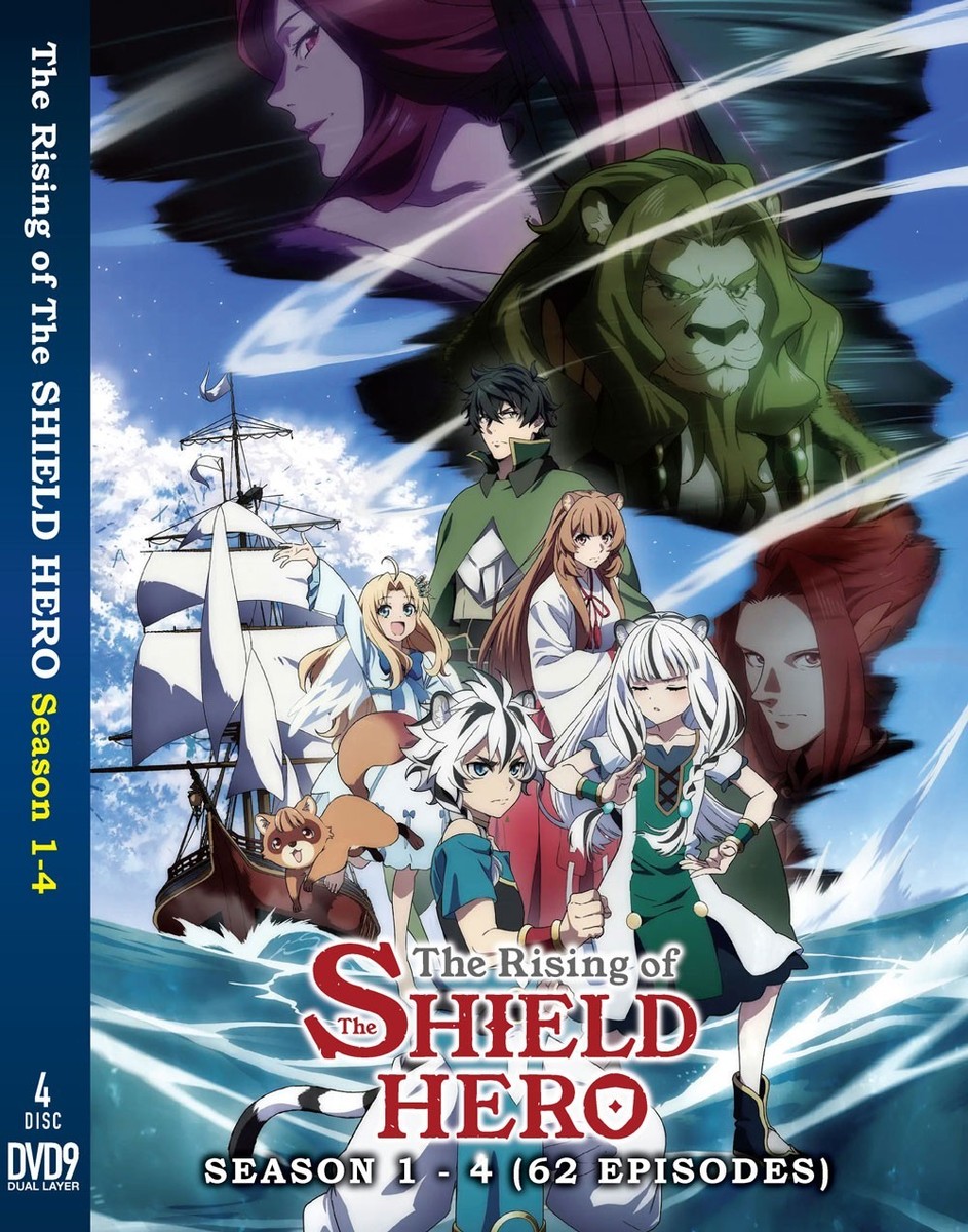 ANIME DVD~THE RISING OF THE SHIELD HERO SEASON 1-4 VOL.1-62 END