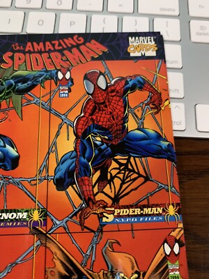1994 Fleer The Amazing Spider Man 1st Edition 4 Card Uncut Promo