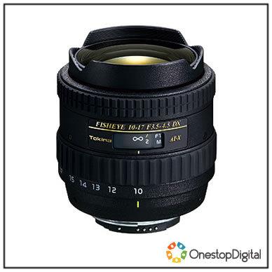 Tokina AT-X 107 DX Fisheye 10-17mm F3.5-4.5 (IF) Nikon F APS-C AF