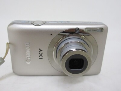 Canon IXY 210F Silver PowerShot 12.1 MP Digital Camera From JAPAN
