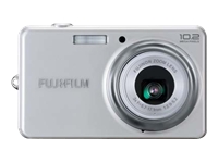Fujifilm FinePix J Series J27 10.2MP Digital Camera - Silver for