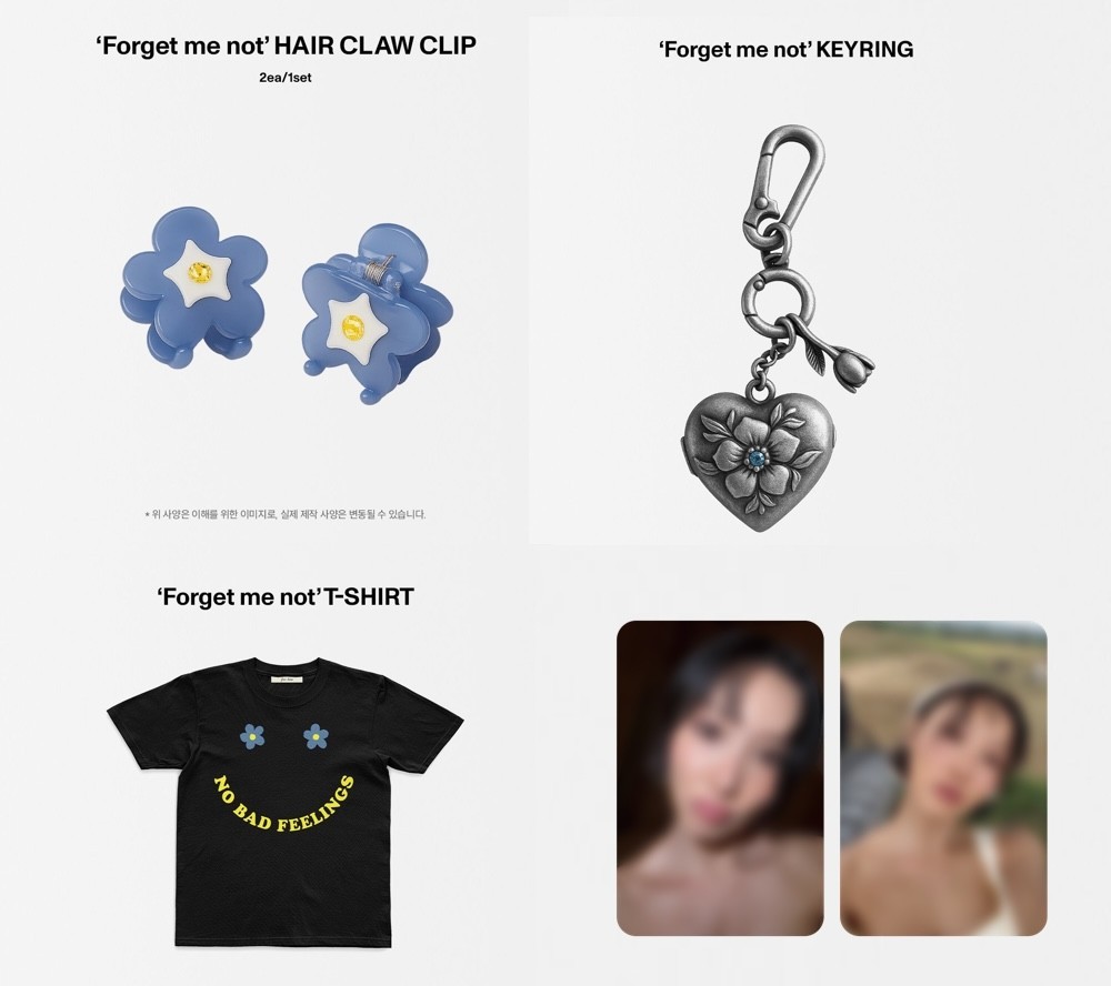 PRE-ORDER MAMAMOO HWASA GOOD GOODBYE OFFICIAL MD T-Shirt+Hair