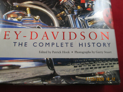 Harley Davidson Motorcycle the Complete History 448 pages HC Book