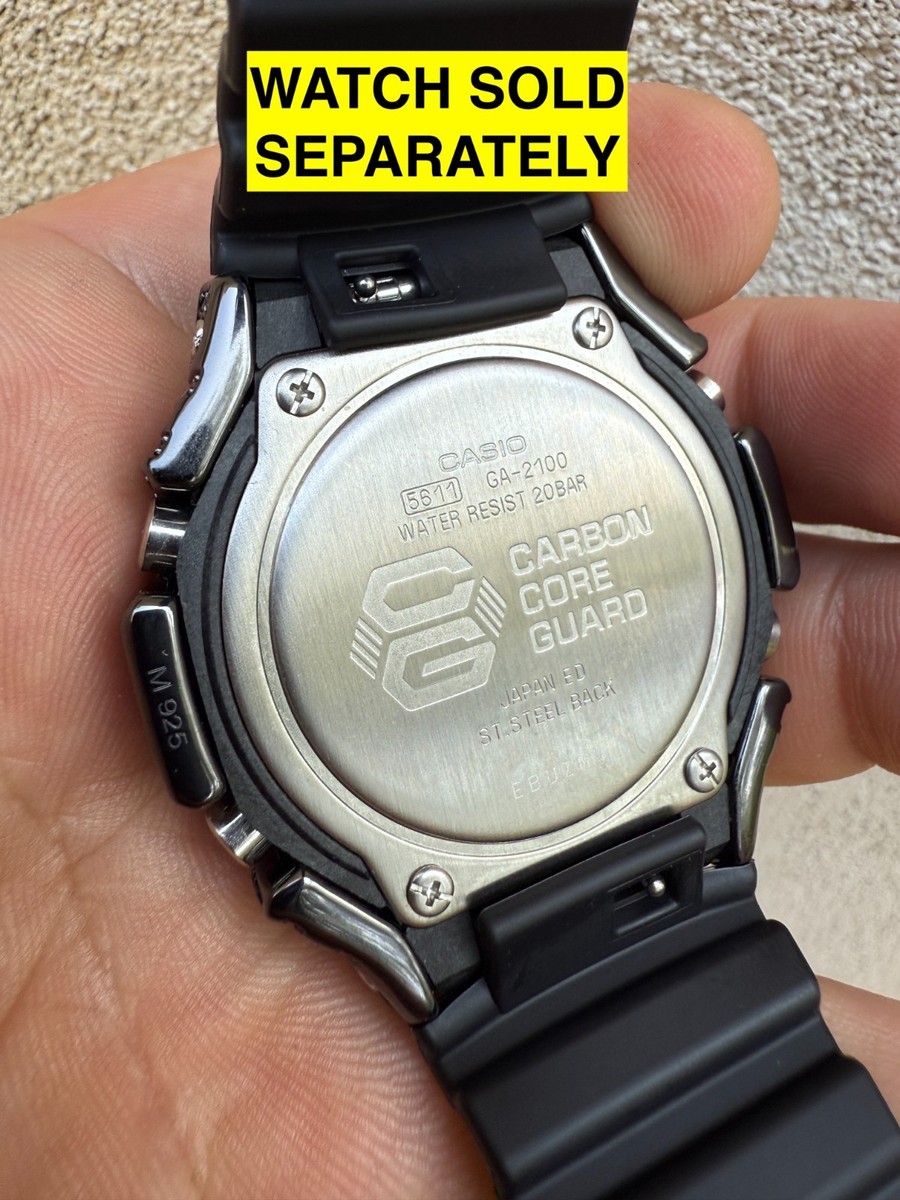 BLACK MOISSANITE Real 925 Silver Iced BEZEL Kit For Casio G Shock