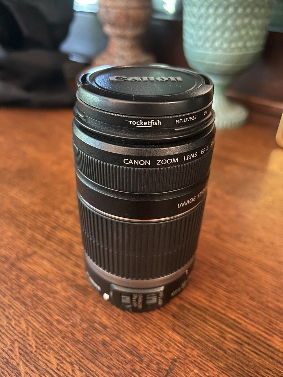 Canon EF-S 55-250mm f/4-5.6 IS Telephoto Zoom Lens For Canon Rebel
