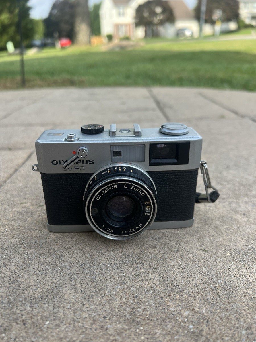 Olympus 35 RC Film Camera w/Zuiko 42mm f/2.8 Lens - UNTESTED | eBay