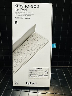 Logitech - Keys-To-Go 2 Slim Portable Bluetooth Keyboard for iPad