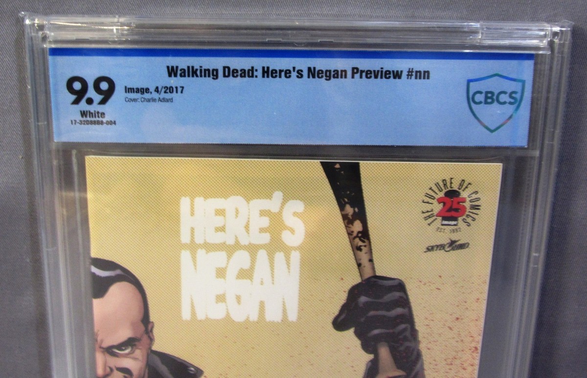 HERE'S NEGAN PREVIEW #1 (Image Blind Box 1:500) CBCS 9.9 Mint