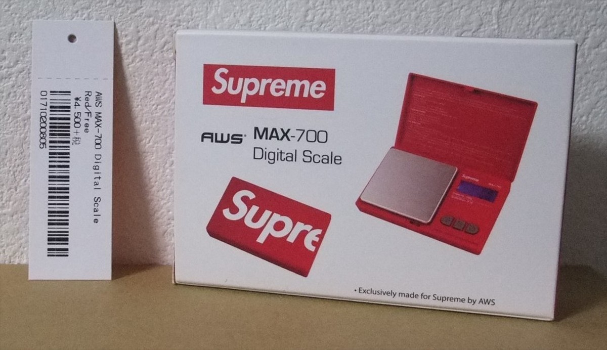 Supreme X AWS Max-700 Digital Scale RED from Japan NEW | eBay
