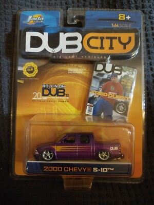 jada toys dub city 1/64 '01 Chevy S10 Purple Fred Durst Edition | eBay