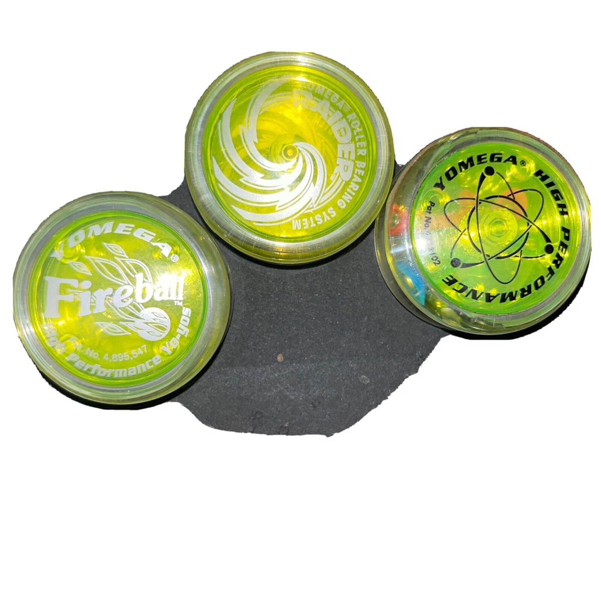 3 Yomega Yo-yos 1 Fireball 1 Raider 1 Yomega High Performance | eBay