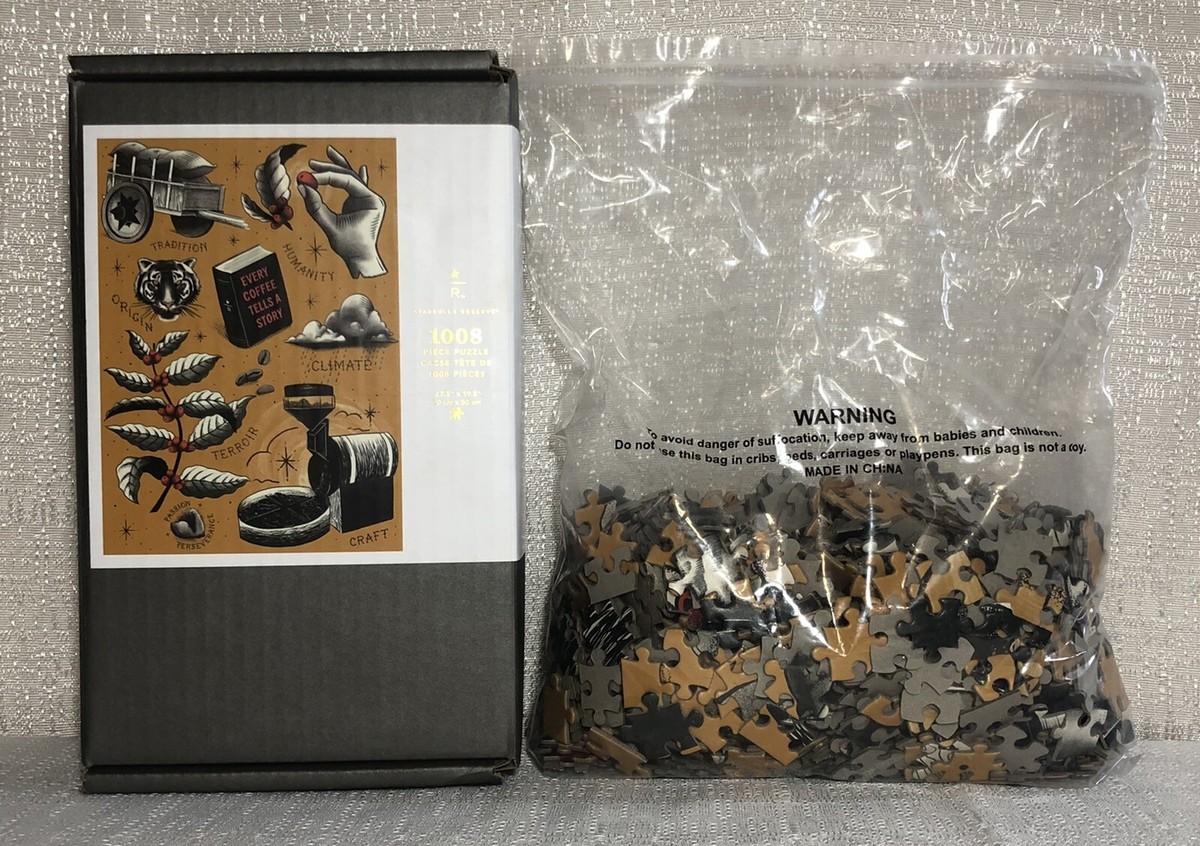 Puzzle 1008 Piece - Starbucks Reserve | eBay