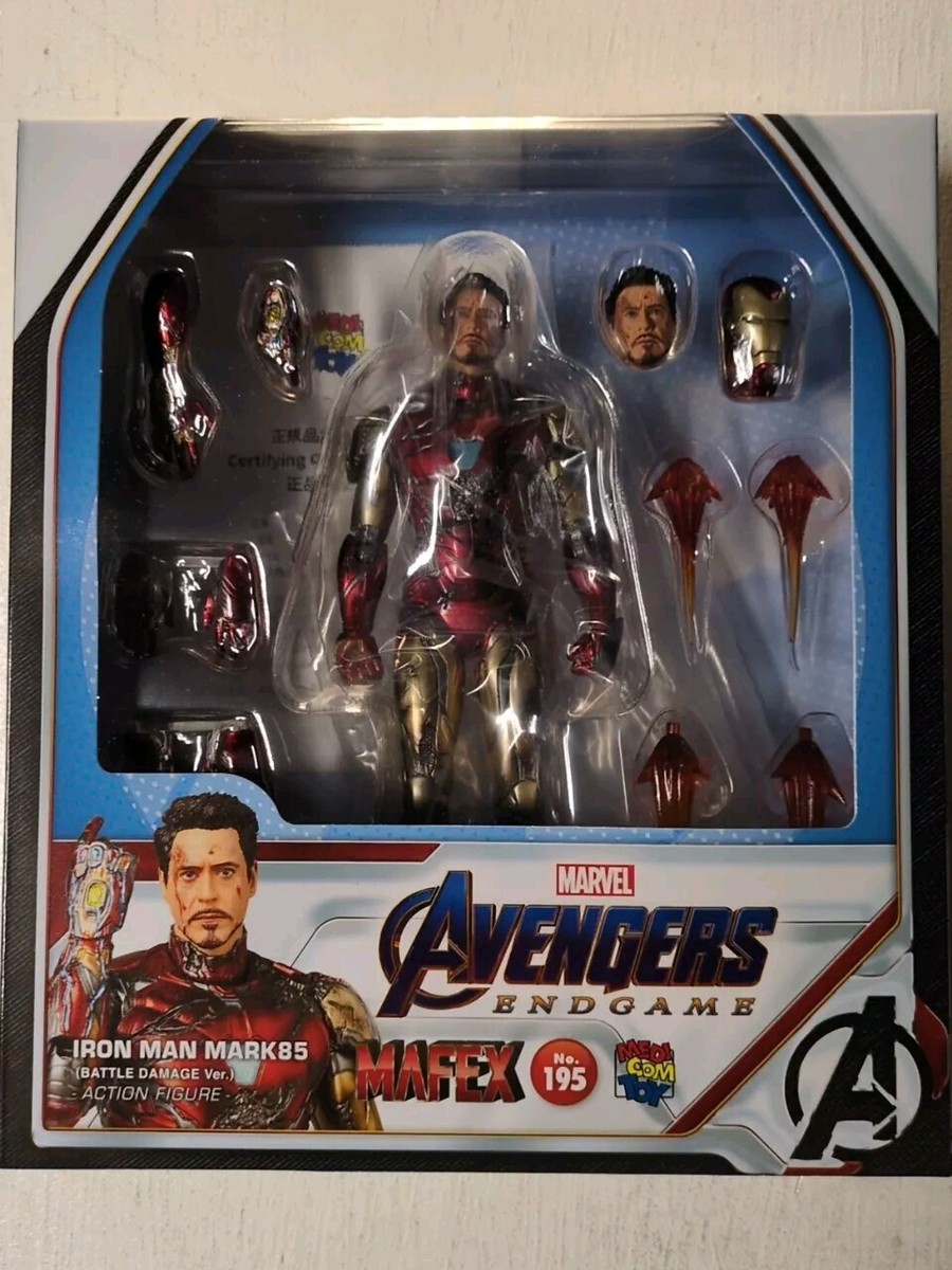 Mafex No. 195 Iron Man Mark 85 (Battle Damage Ver.) Avengers