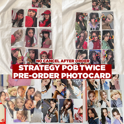 TWICE 14TH MINI ALBUM STRATEGY PRE-ORDER POB EVENT PHOTOCARD
