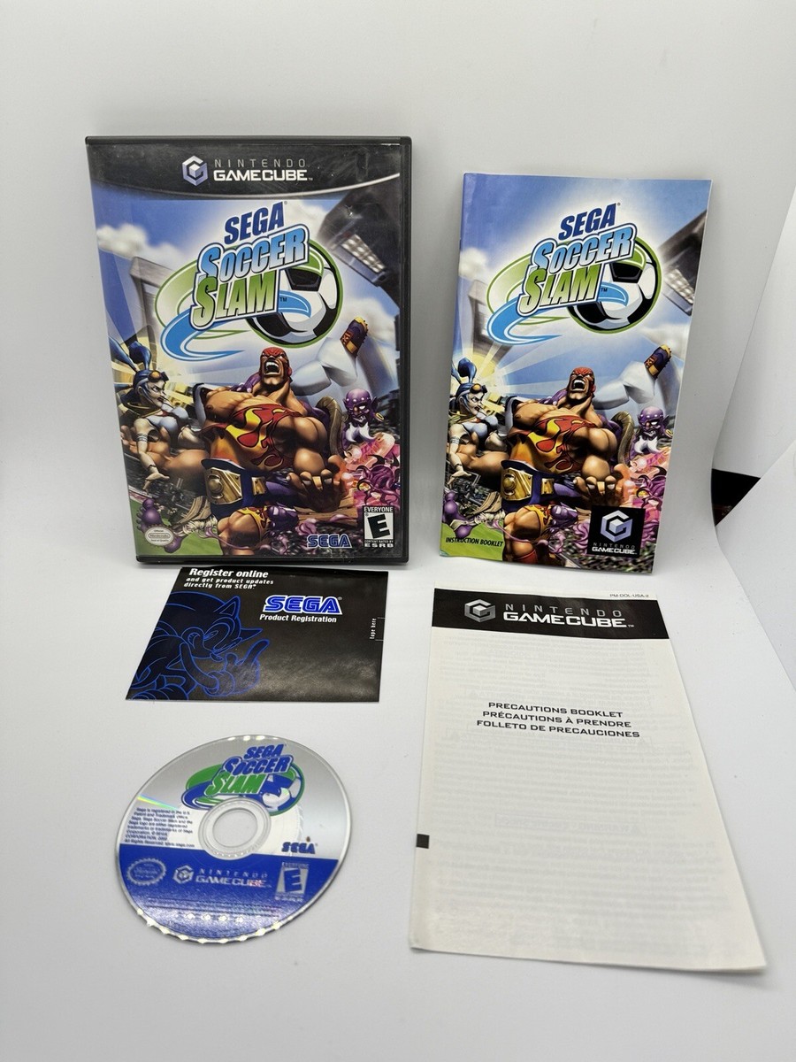 Sega Soccer Slam for Nintendo Gamecube Complete CIB Great Shape