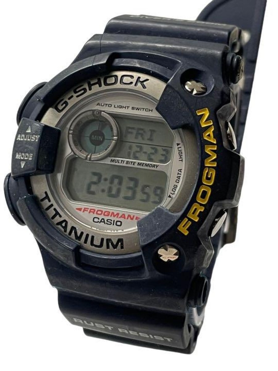 CASIO G-SHOCK DW-9900 2016 FROGMAN battery replaced Mens Watch