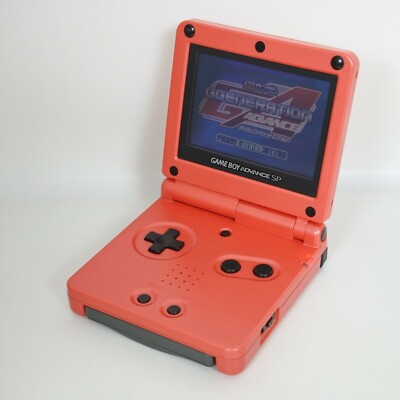 SD GUNDAM G GENERATION + Gameboy Advance SP CHAR Console Boxed 629