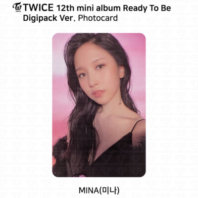 TWICE 12th Mini Album Ready To Be Photocard Message Card Poster