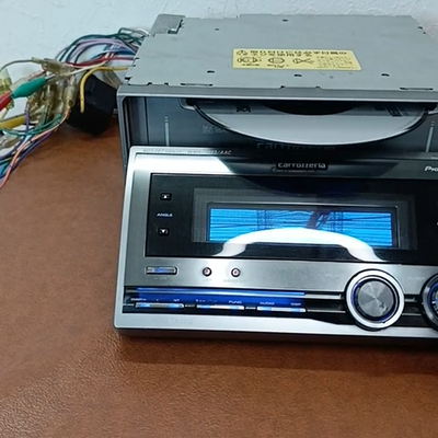 Pioneer Carrozzeria FH-P070MD 2DIN Car Audio CD MD DSP Used Tested