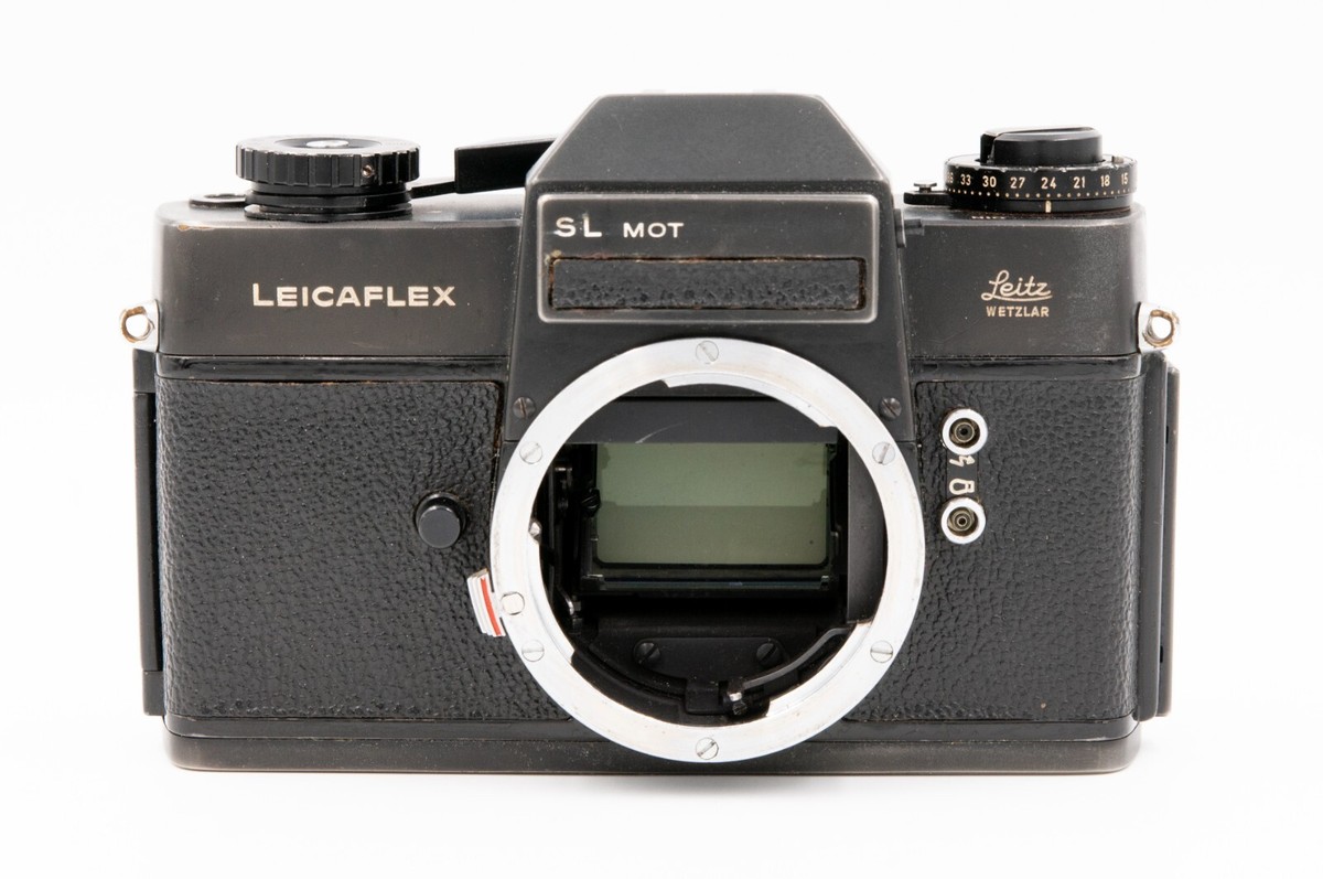 Leica Leicaflex SL MOT Black 35mm Film SLR Camera Body VG- | eBay