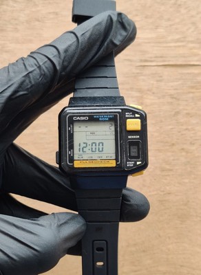 CASIO JAPAN VINTAGE 1987 DIGITAL WATCH PULSE-CHECK 509 JP-100W | eBay