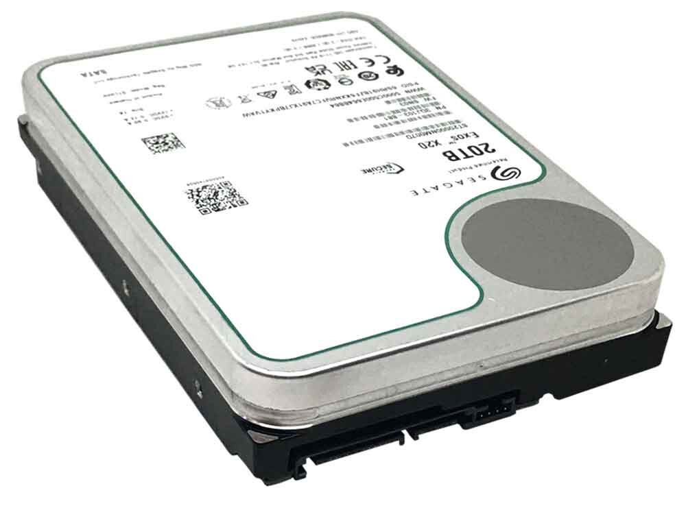 Seagate Exos X20 20TB 7200 SATA 6Gb/s 3.5in Enterprise Hard Drive