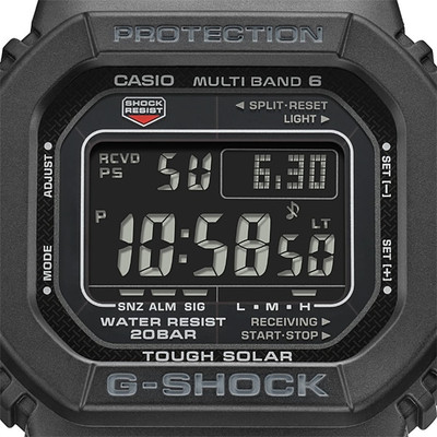 Casio G-Shock GW-M5610U-1BJF 43.2mm Black Polymer Case, Black