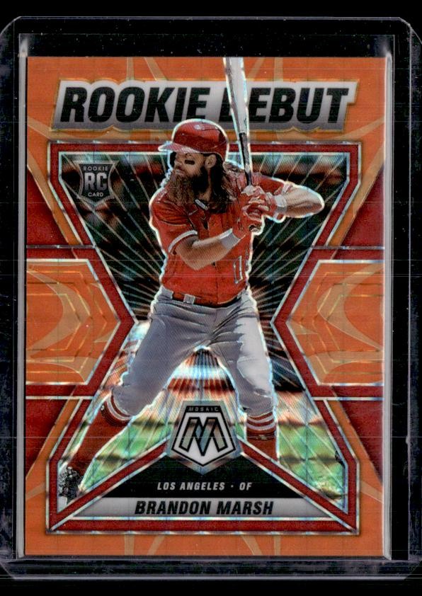 2022 Panini Mosaic - Rookie Debut Brandon Marsh #RD-3 Reactive