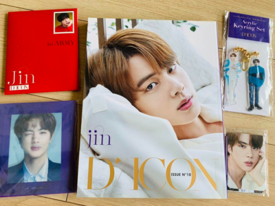 BTS goes on! DICON vol.10 Photobook Member Edition Magazine JIN