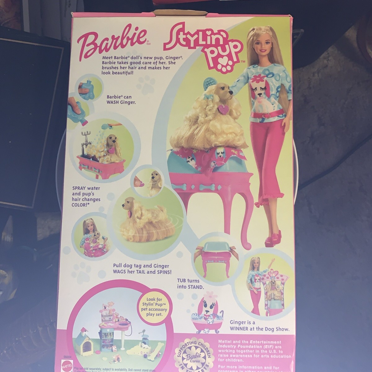 Barbie Stylin' Pup Doll and Puppy 2002 Mattel 56684 | eBay