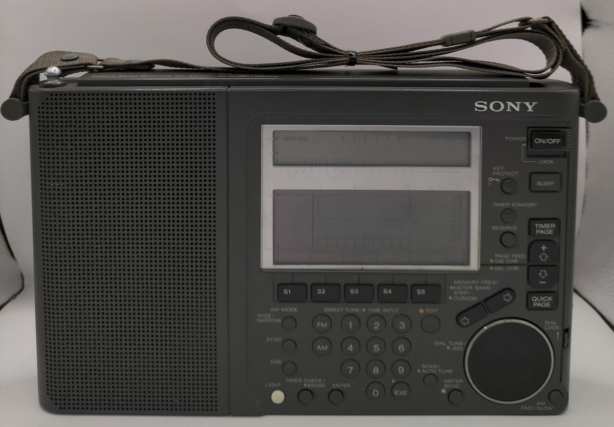 Sony ICF-SW77 World Band Shortwave Receiver Radio FM/AM/LW SSB
