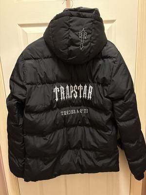 Trapstar London “It's A Secret” Puffer Jacket – Black – XXL | eBay