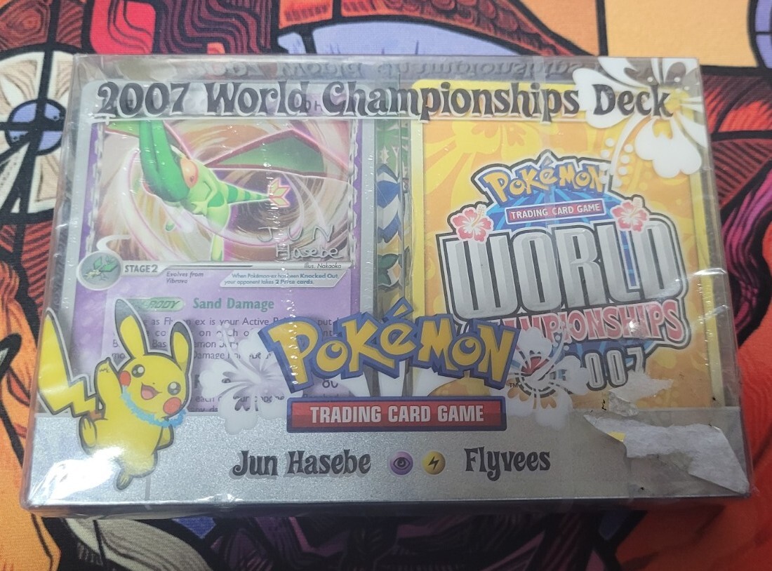 POKEMON 2007 World Championship Deck Jan Hasebe Flyvees Flygon EX