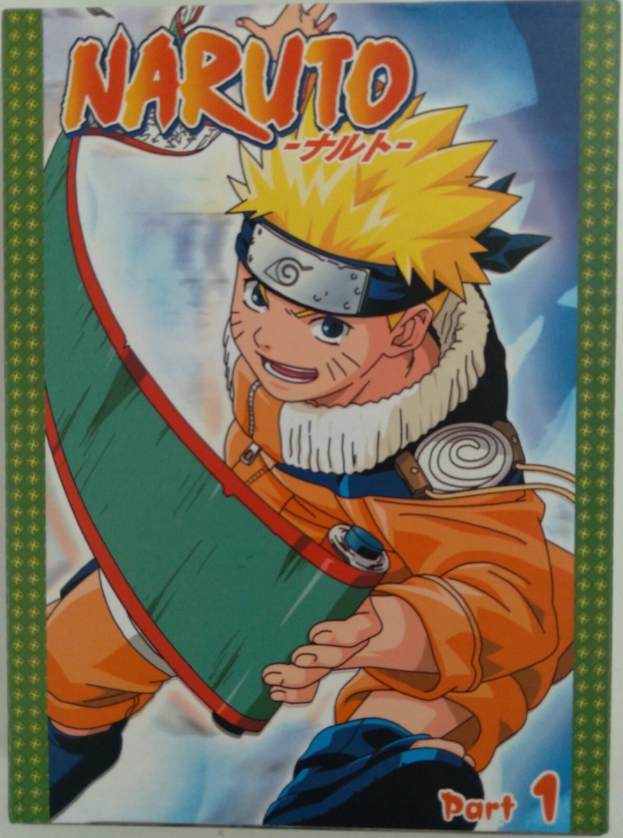 Naruto Part 1 (DVD) Japanese Import - English/Chinese Subtitles
