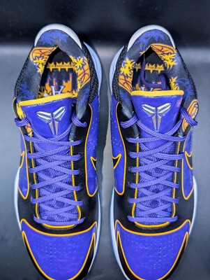 Nike Zoom Kobe 5 Protro Lakers VNDS 193154210347 | eBay