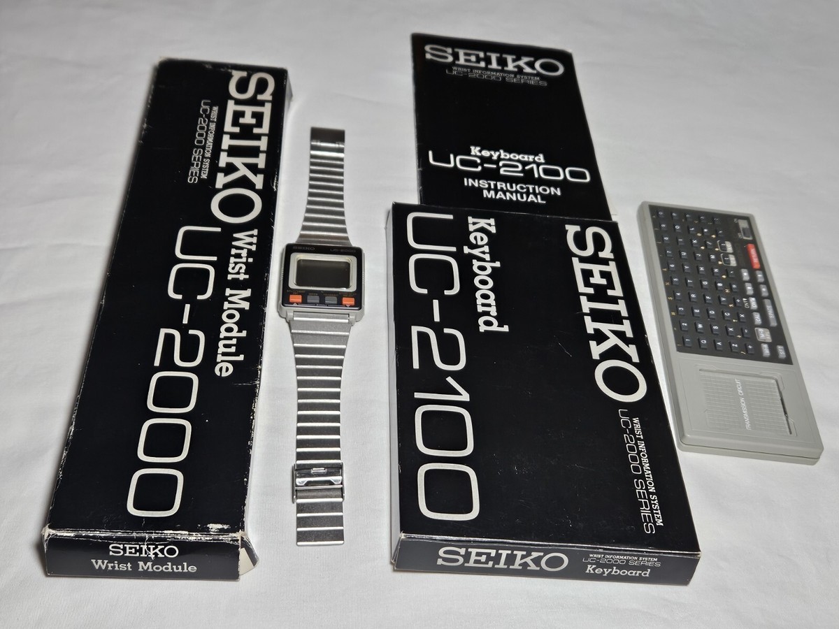 SEIKO UC-2000 / 2100 With Keyboard Rare | eBay