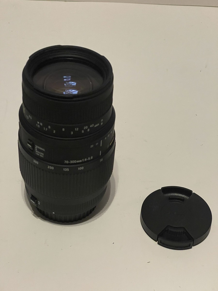SIGMA 70-300 MM1:4-5.6 MACRO SUPER LENS FOR CANON AF | eBay