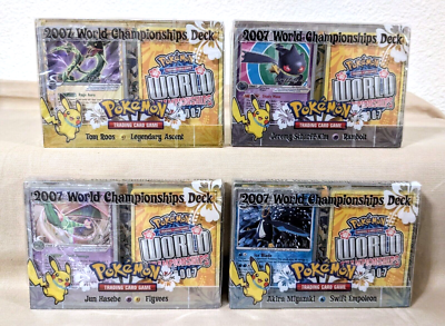 2007 Pokemon World Championship Deck COMPLETE SET New SEALED | eBay
