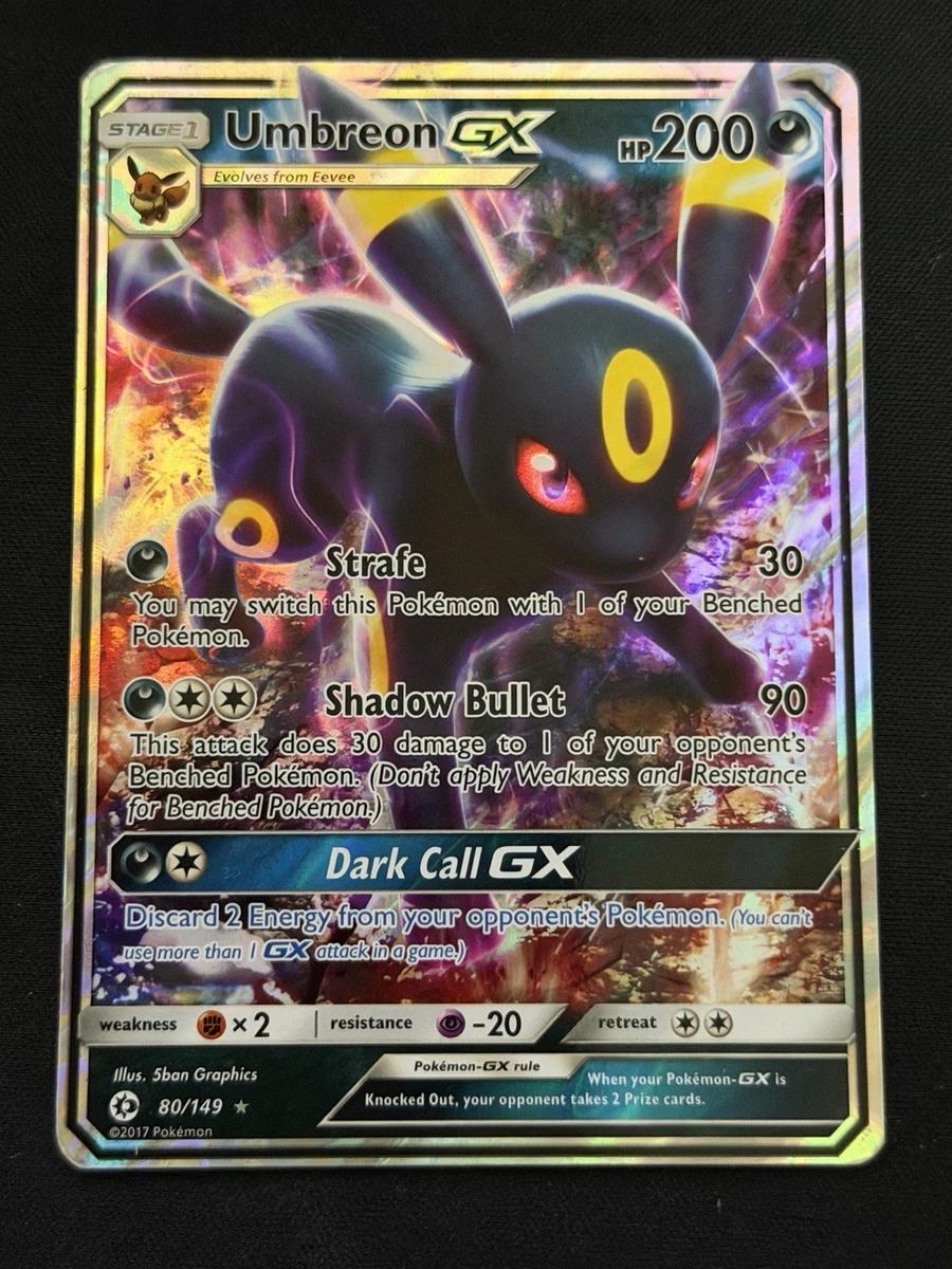 Umbreon GX Pokémon TCG Cards for sale | eBay