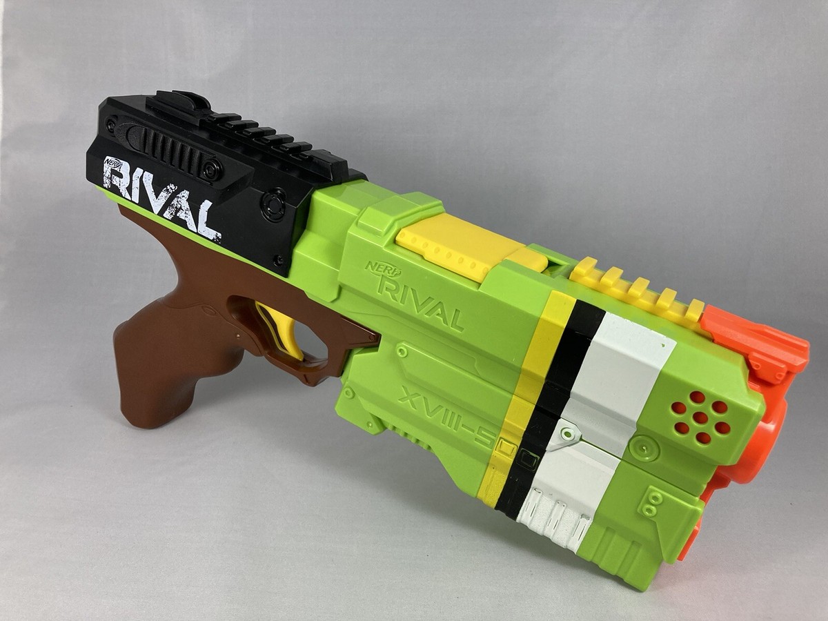 NERF Rival Kronos XVIII-500 Blaster Breech Spring Action Hasbro