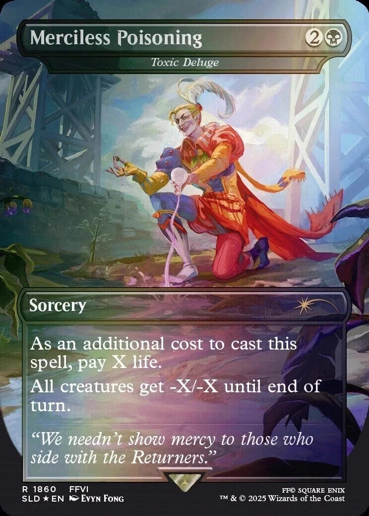 MTG Secret Lair Final Fantasy ENGLISH BUNDLE (Foil, Non-Foil