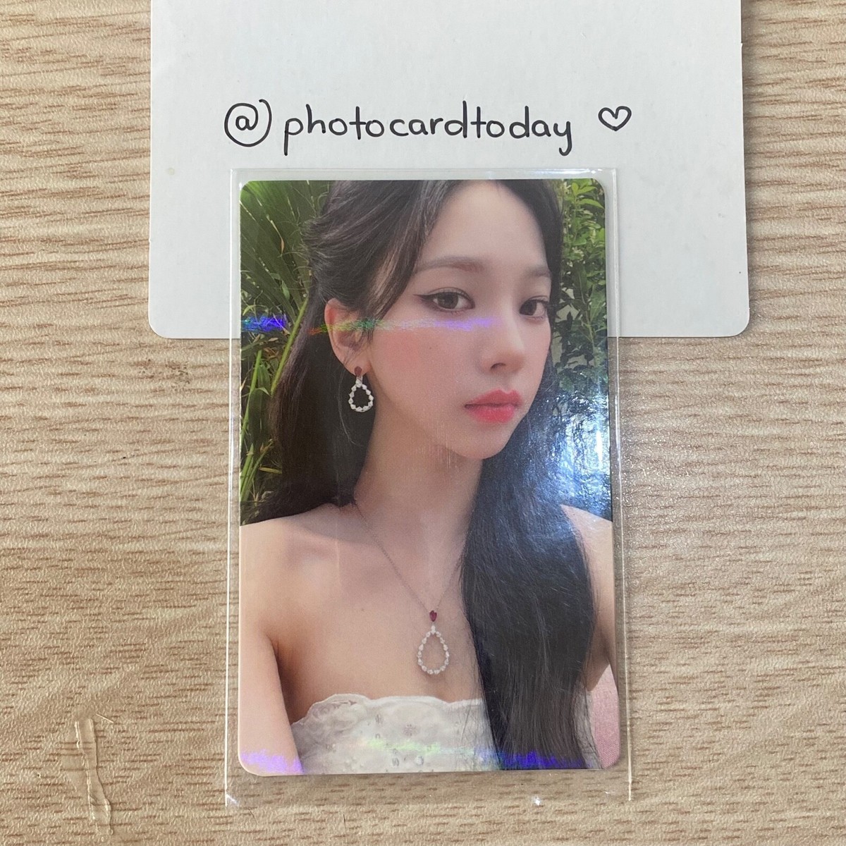 AESPA MY WORLD INTERASIA FANSIGN EVENT PHOTOCARD OFFICIAL | eBay