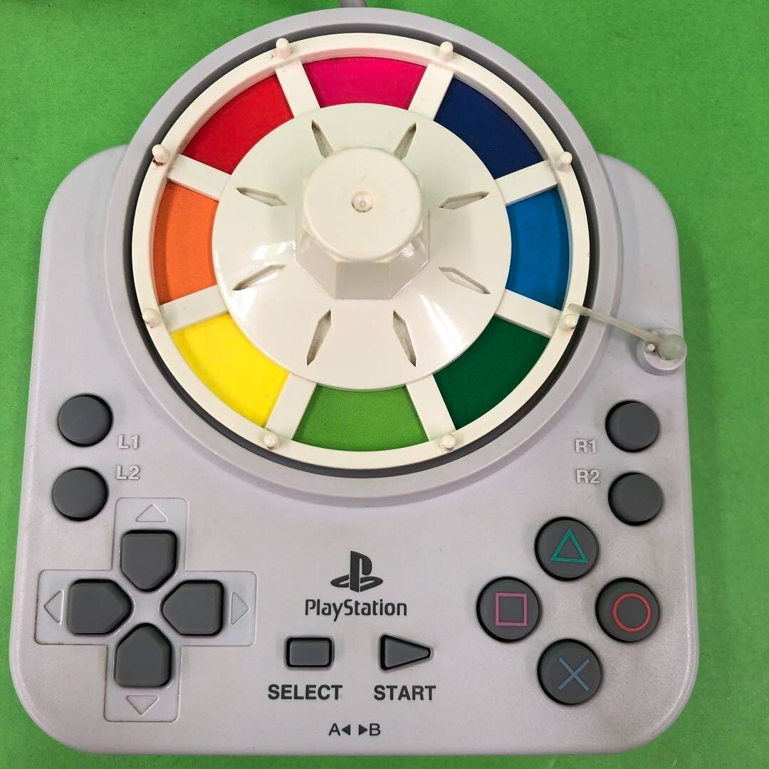 roulette controller ps1 ps2 sony playstation game Japan Takara