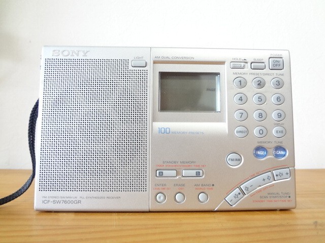 Sony ICF-SW7600GR AM FM Radio Synthesized Receiver | eBay