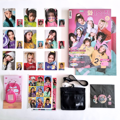 TWICE Official Fanclub Once 4th Generation TWICE-ZINE Kit