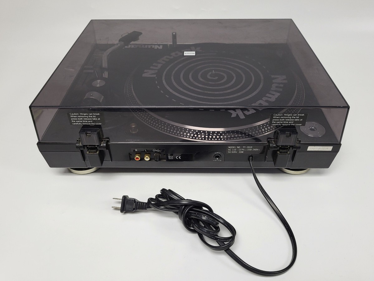 Vintage 1990's Numark TT-1910 Direct Turntable w/Stanton 500