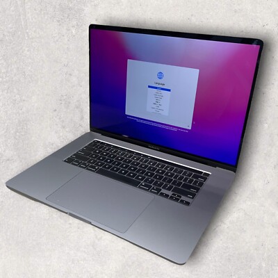 MacBook Pro 16” (2019) 2.4 GHz 8 Core, Intel i9, 32gb AMD Radeon